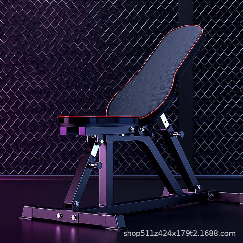 艾踏哑铃凳卧推凳家用男士健身椅子仰卧起坐多功能辅助飞鸟凳