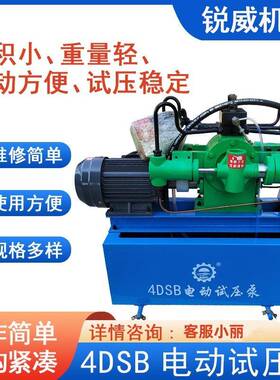 管道测试测压泵水管打压泵4DSB系列压力自控电动试压泵压力泵