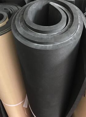 三元乙丙发泡橡胶板黑色减震块EPDM板隔音板厚40mm2平方