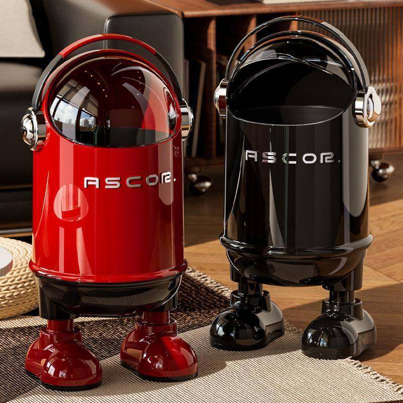 厨房垃圾桶带盖大号大容量家用高级感客厅卧室高颜值纸篓轻奢高档