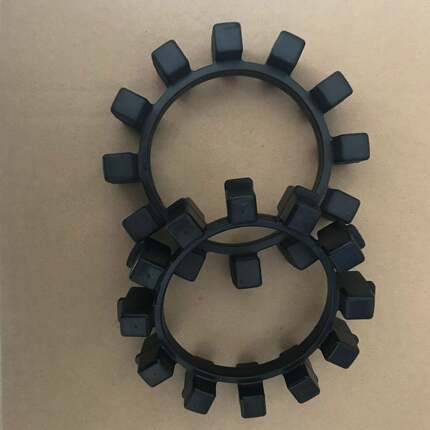 KTRAR85AR38poly-normT10弹性联轴器梅花垫圈黑色方形花瓣垫