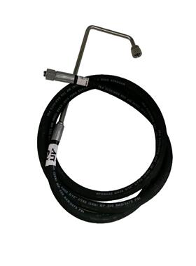 叉车配件合力K2系列叉车2-3T油管带接头转向器到转向油缸油管