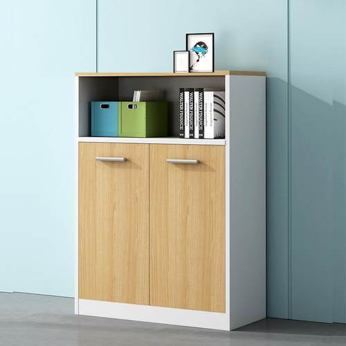 办公室矮柜边柜储物柜木质资料文件柜隔断办公柜带锁长条柜茶水柜