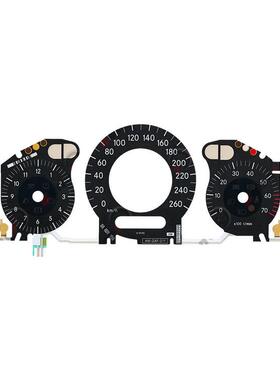 奔驰W211仪表纸黑色，260转速