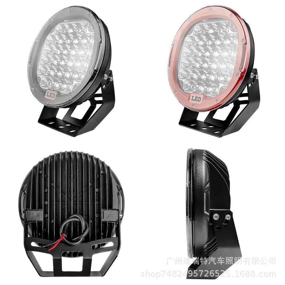 96W led灯工作灯越野车探照灯 卡车射灯 汽车雾灯 检修灯 9寸大灯