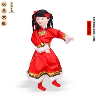 杖头木偶戏 小女孩 民族偶人 与剧院同款