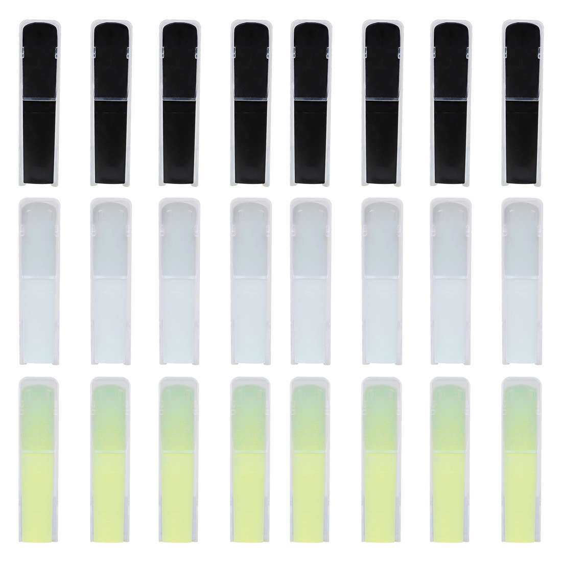 8个装萨克斯树脂哨片中音次中音哨片黑管单簧管簧片硬度2.5管乐器