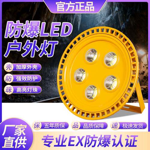 led防爆灯隧道灯低压12v24v36v加油站仓库厂房投光灯220v50w100w