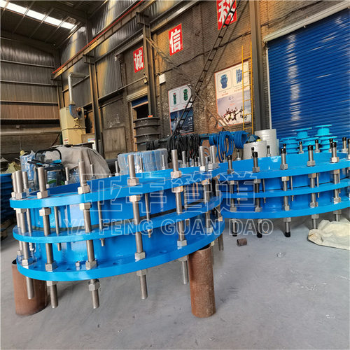 双法兰管路补偿接头C2F双法兰松套传力补偿接头排水管道传力接头