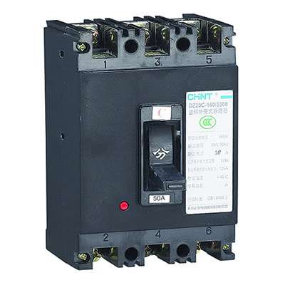 DZ20J系列三极塑料外壳式断路器