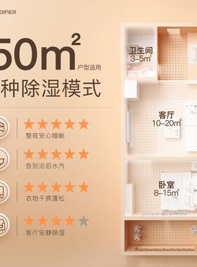 斗68271禾除器用除湿机抽湿机干燥机卧室吸湿排器除湿湿神器湿去