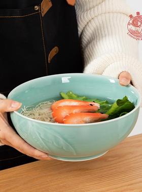OGI龙青瓷8英酒汤碗家用大号泉面碗陶瓷店寸水煮酸菜鱼碗拉面碗