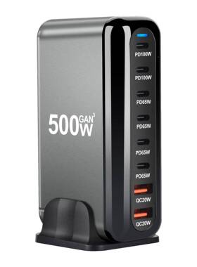600W氮化镓PD3.1充电器5004W口PD充电器318520W充电器40多配W适器