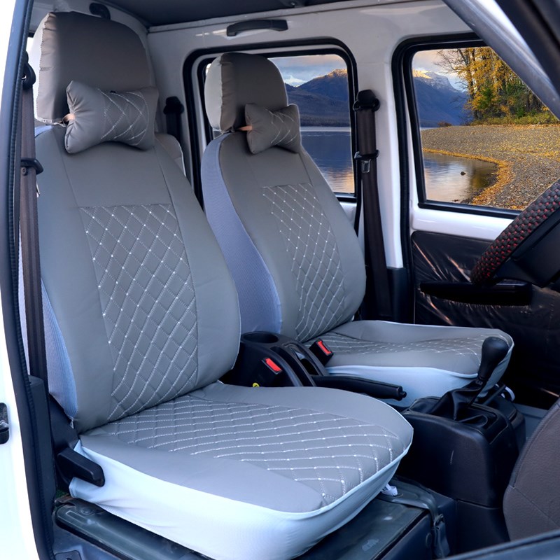 华晨新能源金杯双排Tm32T52单排T50T30小货车专用四季皮革全包座