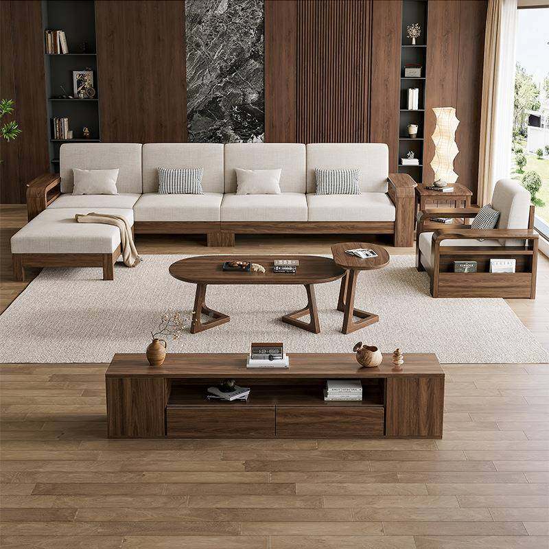 黑胡桃木中式实木沙发冬两用夏简大WWR小户型客高厅箱储物约沙发,标准件/零部件/工业耗材,车间地垫,淘宝优惠券,粉丝福利购,淘宝优惠卷