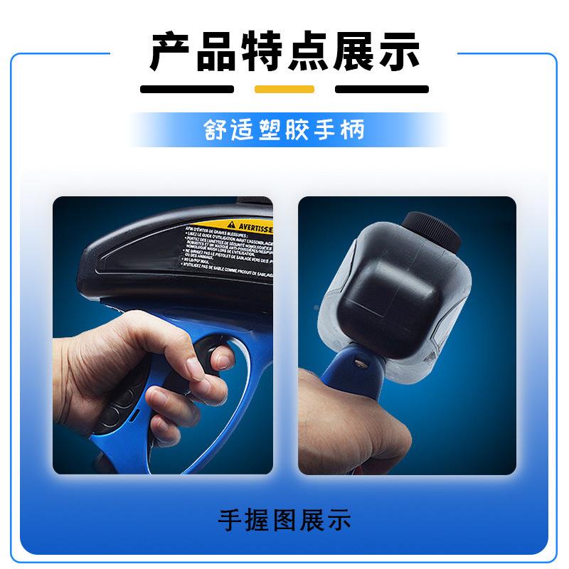 厂家销携式2(l/min)直喷砂枪小嘴气塑动胶式手柄便喷砂枪