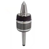 MTu6 车床活顶尖 标准 中型精密回转顶尖MT1 细长 过渡套筒加固