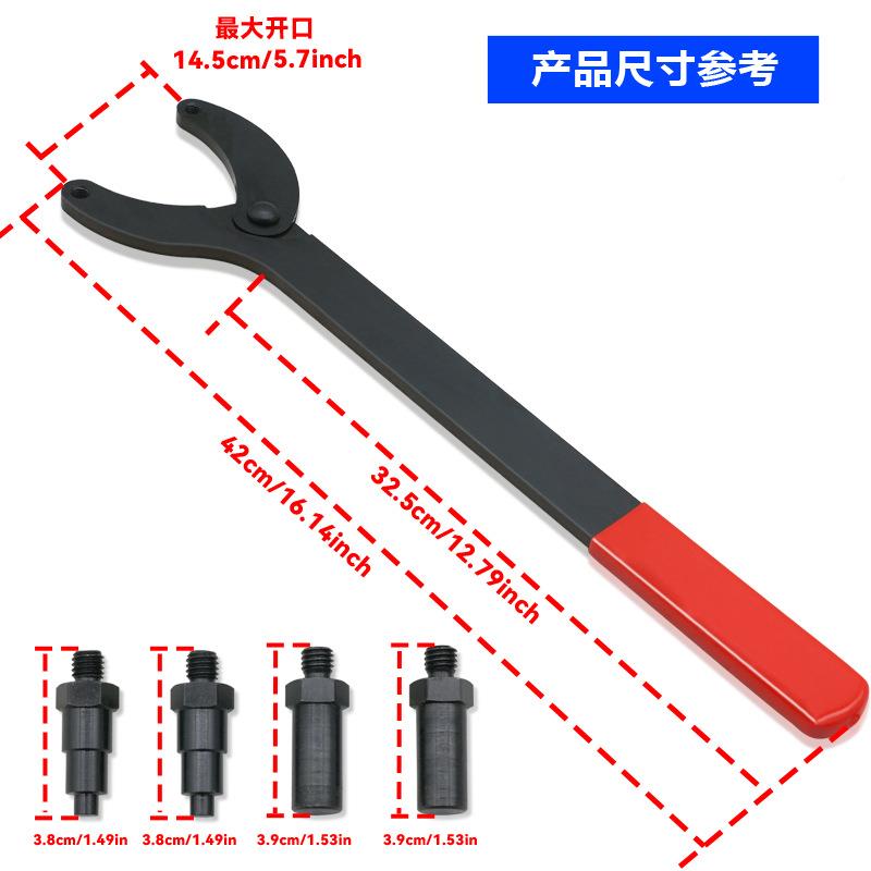 大凸奥迪工具轮轴链轮机油泵支齿轮皮带盘挡528众扳手