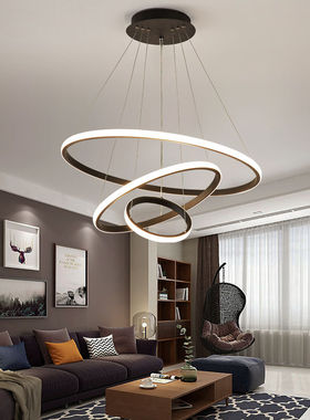 餐厅吊灯三头现代简约北欧轻奢饭厅餐桌灯吧台创意灯具20.23年新