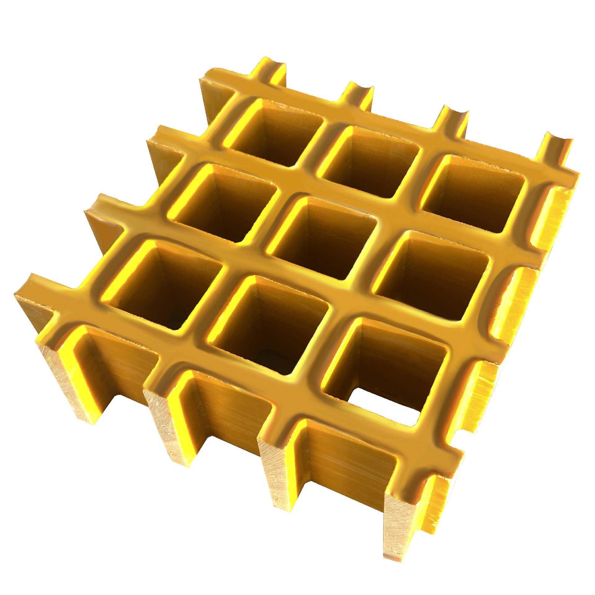 璃钢格板玻栅璃钢污水池盖防腐蚀玻耐酸碱玻璃钢格栅50XOJ*板50*5