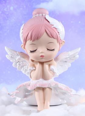 新款芭蕾贝拉女礼孩礼面品大容1143-19量存钱罐桌蓄大摆件储罐学