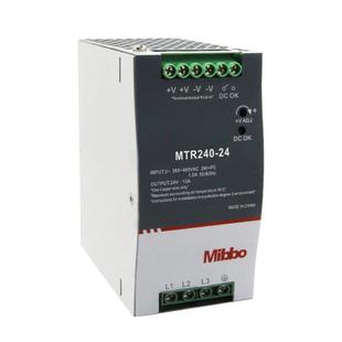 Mibbo米博MTR240W480W960W24V48V3相380V输入导轨电源