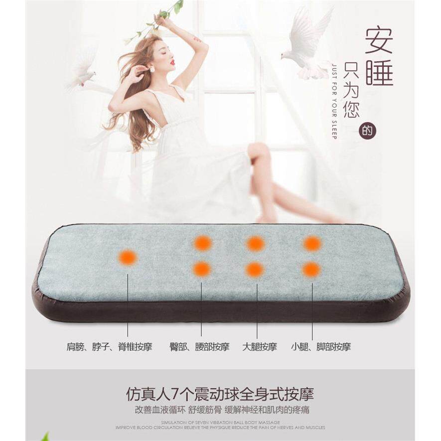 现货生产按摩充气床垫单人气垫床家用按摩器多功能按摩床垫