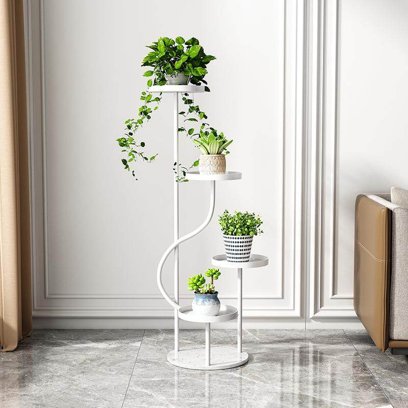 装饰花架简约多层阶梯式绿萝花盆置新品轻奢铁艺落地室内客厅阳台,纺织面料/辅料/配套,纺织机械配件,淘宝优惠券,粉丝福利购,淘宝优惠卷