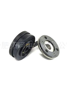 单片干式电磁离合器小板安装离合器10NMA型0.5kw电机离合器传动件