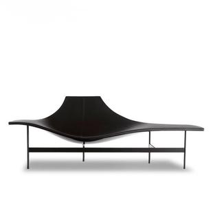 北欧极简风客厅卧室马萨德单人沙发椅设计师款异形一号航站楼躺椅