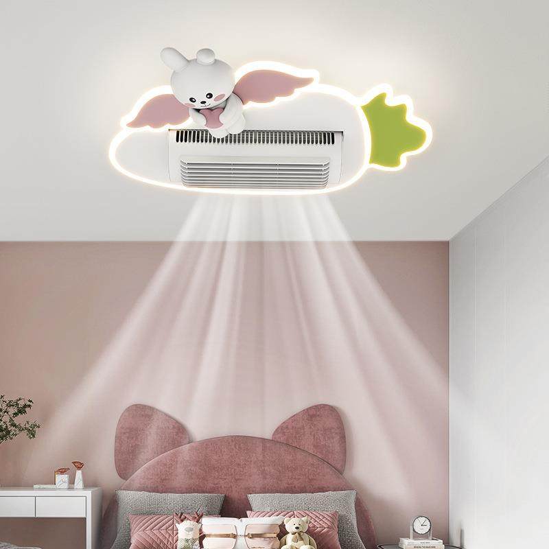 2024新款滚筒式无叶风扇灯卧室儿童房全光谱静音电扇一体吊扇灯具,纺织面料/辅料/配套,纺织机械配件,淘宝优惠券,粉丝福利购,淘宝优惠卷