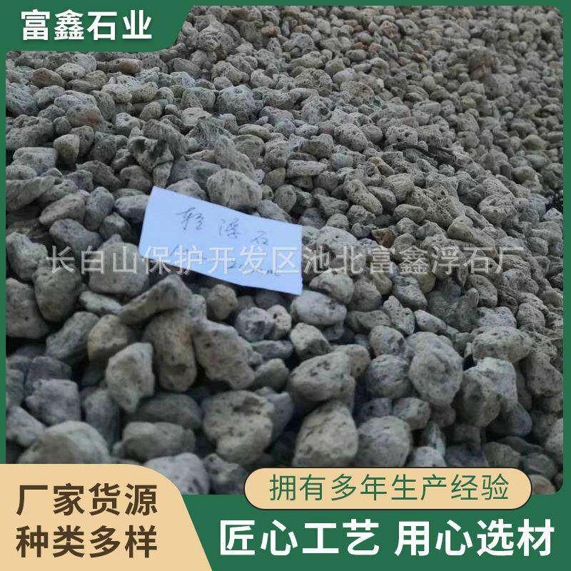 10-20mm水质过滤多孔水净化浮石衣物洗水服装软化浮石轻石颗粒