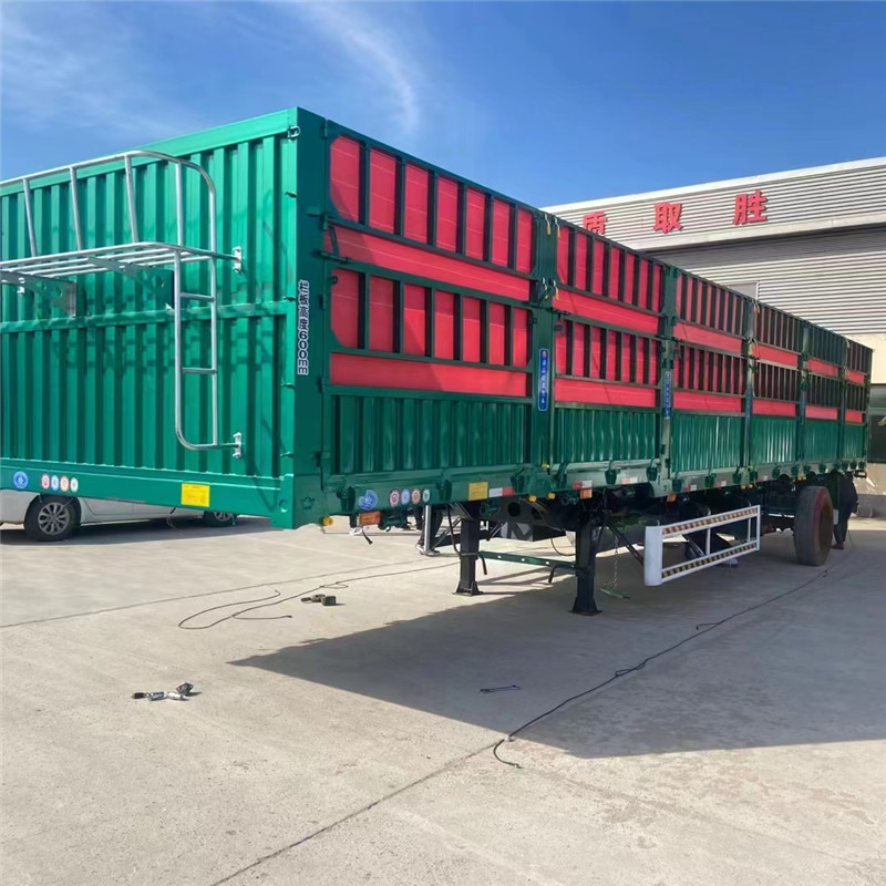 高栏运输半挂车 重型仓栏运输半挂车 轻型花栏运输半挂车