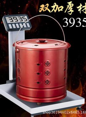 烧纸桶不锈钢家金用烧桶元宝炉爷聚宝盆XMH化金桶大老烧经桶化金