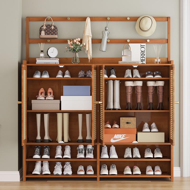 仿藤柜家鞋用入户门口2225简易架子尘玄关柜室内好看鞋收纳防多层