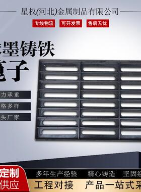 球墨铸铁篦厂家销售46050*7排50检查铁水用篦子铸篦子子