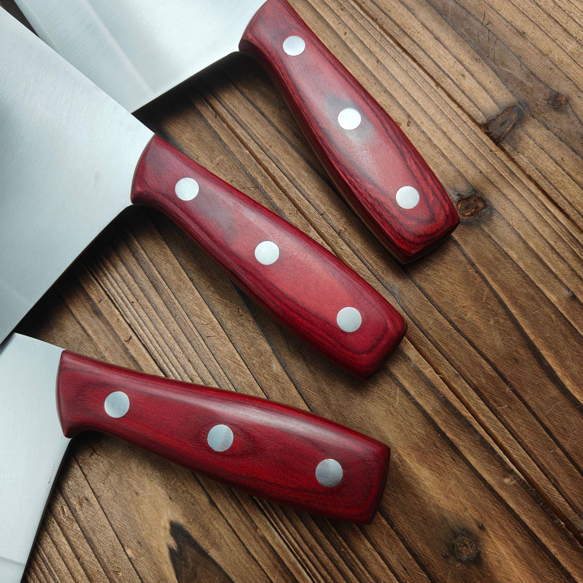 商用9铬18钒钢利菜刀切菜刀切片804#805#切肉不刀锈钢锋钼刀桑刀