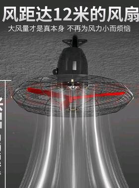 工车间大风厂力工业壁壁挂式电风扇商扇用挂墙风扇82638工摇头牛