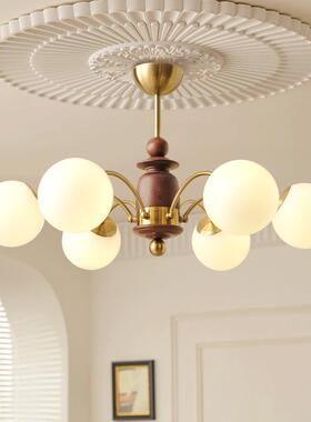 CASA中GD式古风创意魔豆客法厅主灯复古高级奶油风卧室89785餐厅