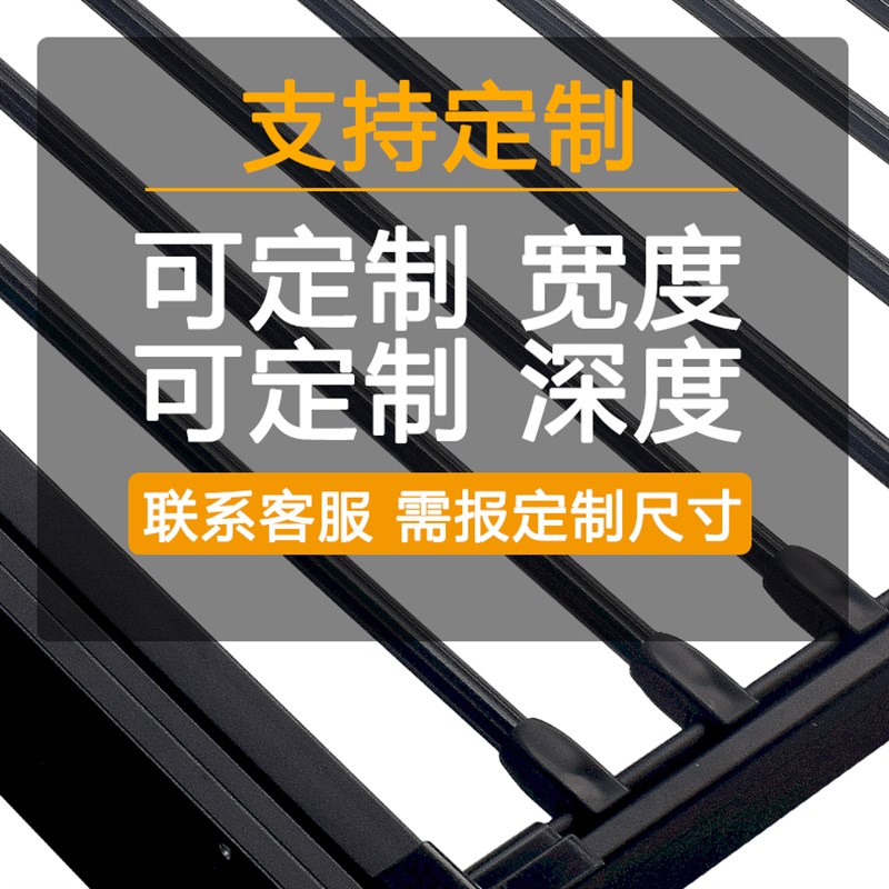 【支持定制】铝合金裤架伸缩衣柜柜内G多功能抽拉式挂裤架五金配