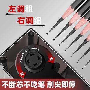 传奇之笔路素削器美术生专用炭卷笔刀手摇转38988笔刀学描生专业
