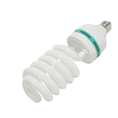 115WE27灯头5500K110V摄影专业灯泡三基色柔光箱节能灯泡