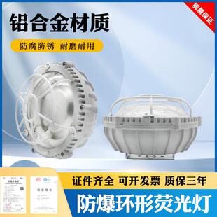 全铝防爆环形吸顶灯防水灯防潮灯BYH防爆环形荧光灯LED防爆吸顶灯