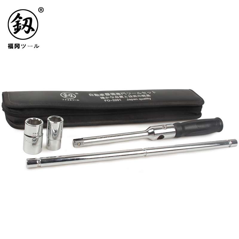 供应福冈工具更换轮胎扳手十字套筒扳子省力拆卸小轿车用通用