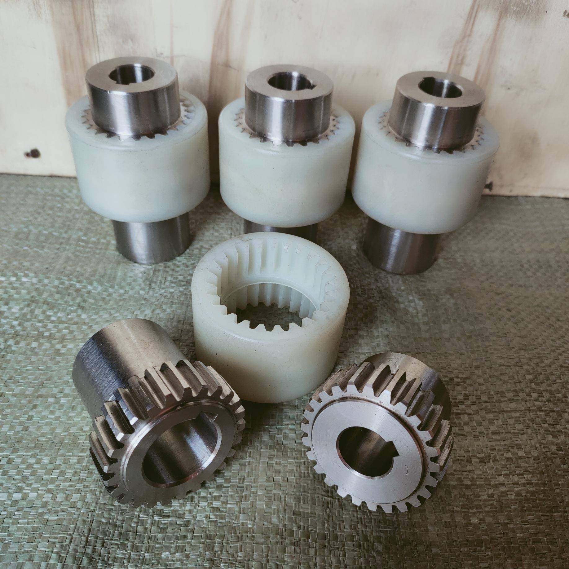 NL尼套龙齿232式联器内齿连轴器鼓曲面齿油泵电机圈形联轴轴器