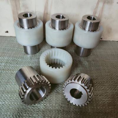 NL尼套龙齿232式联器内齿连轴器鼓曲面齿油泵电机圈形联轴轴器