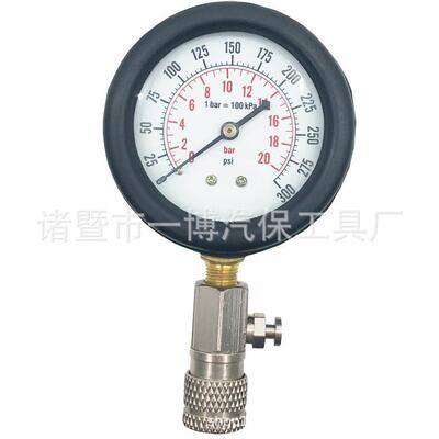 多功能UHH缸压气力表两气用气缸压力表缸压检测工具摩托车力两用