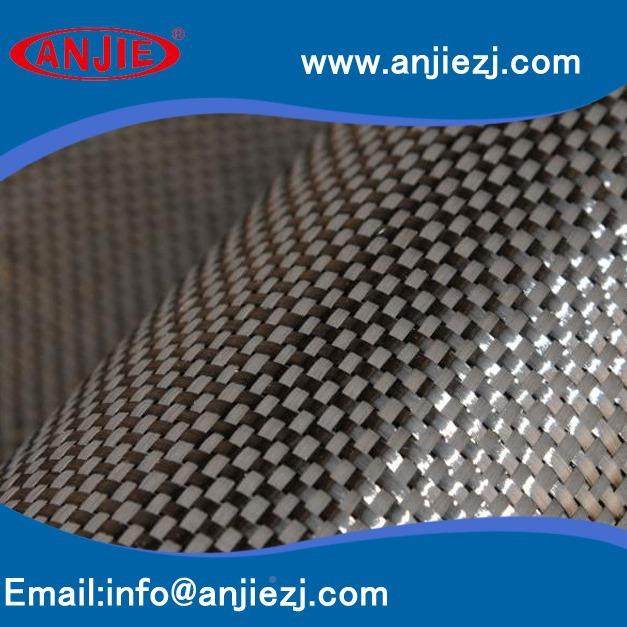 厂家直销2K400克1双向碳纤纤维斜纹碳纤维布布装饰用碳维TDF布平