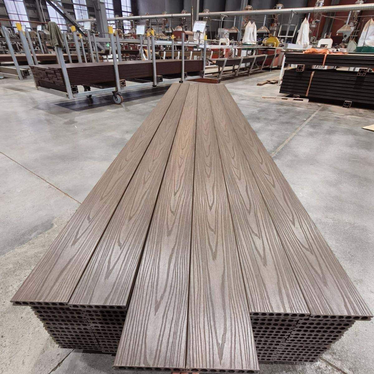 塑安地板户外庭院花园二代木共挤木室塑MBM板外露台防腐木地板自