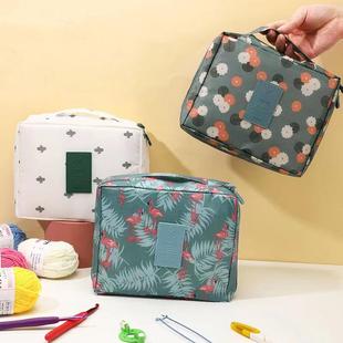 品蓝色菊钩针全TZGZ945套编织工花具含配件DIY初学新钩针套装 编者